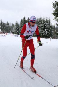 Matyáš při klasice 7 km 